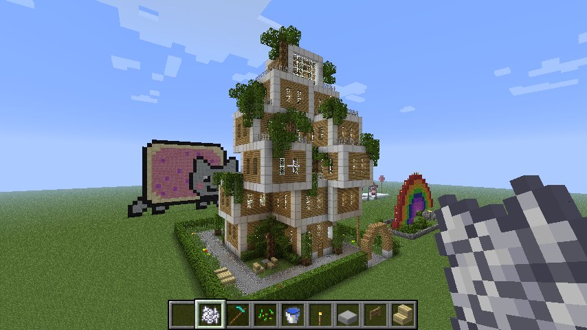 my minecraft house