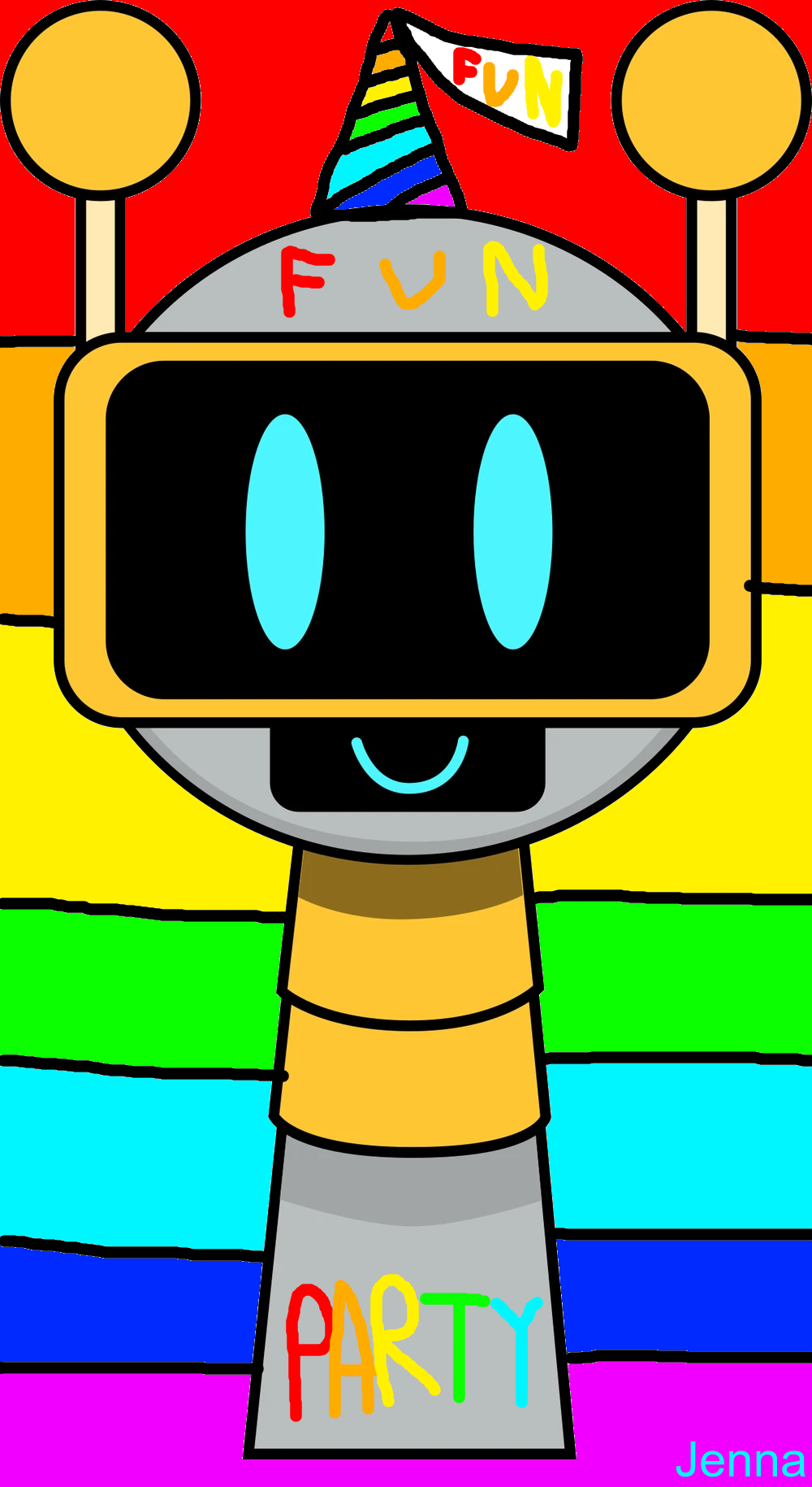 Sprunki - Fun Bot Redesign by Jennatokidoki2468 on DeviantArt