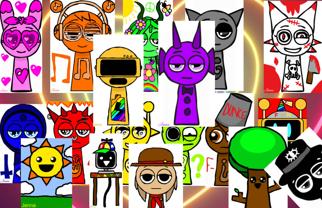 Sprunky Style A Complete Collection Of My Sprunki Redesigns by Jennatokidoki2468 on ...