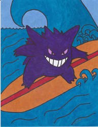 Surfin' Gengar