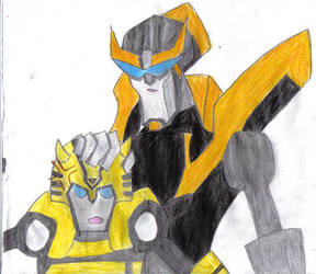 Prowl and Bumblebee PatPat