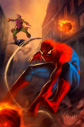 Spider man by dleoblack