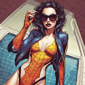 Spiderwoman Swimsuit