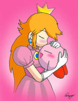 Peach And Kirby