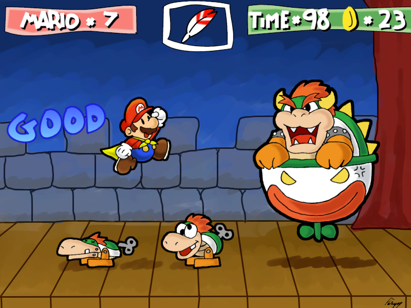 Paper Super Mario World