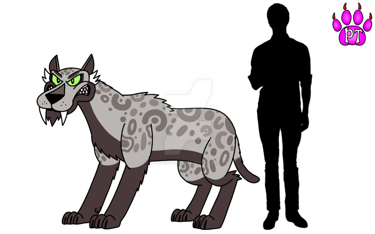Homotherium (Calfslayer Sabertooth) by PTsCreatureVerse on DeviantArt