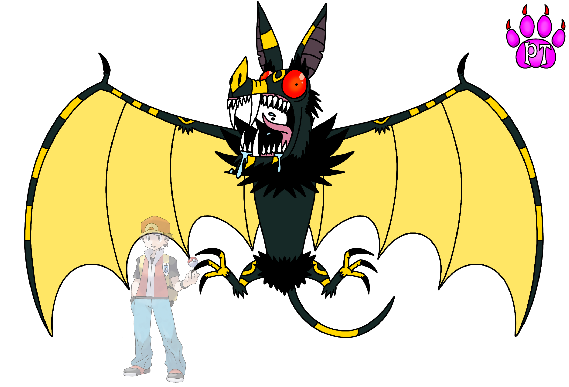 Howling Hulkerdak (Ahool) by PTsCreatureVerse on DeviantArt