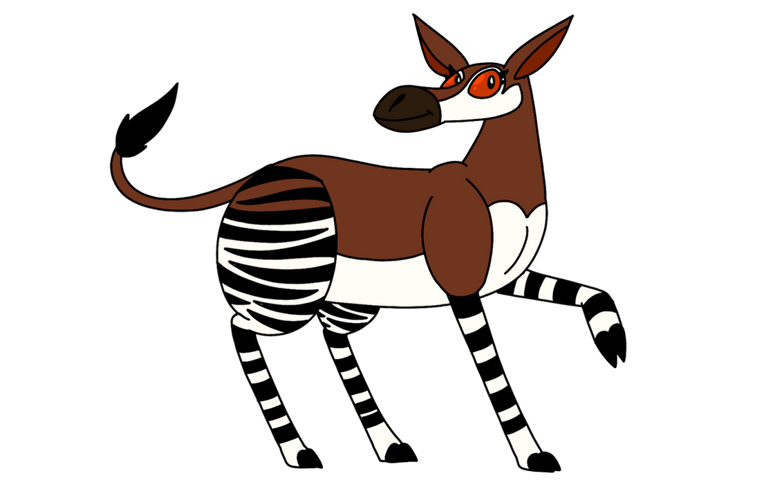 ZooJune (ZLC): Okapi by PTsCreatureVerse on DeviantArt