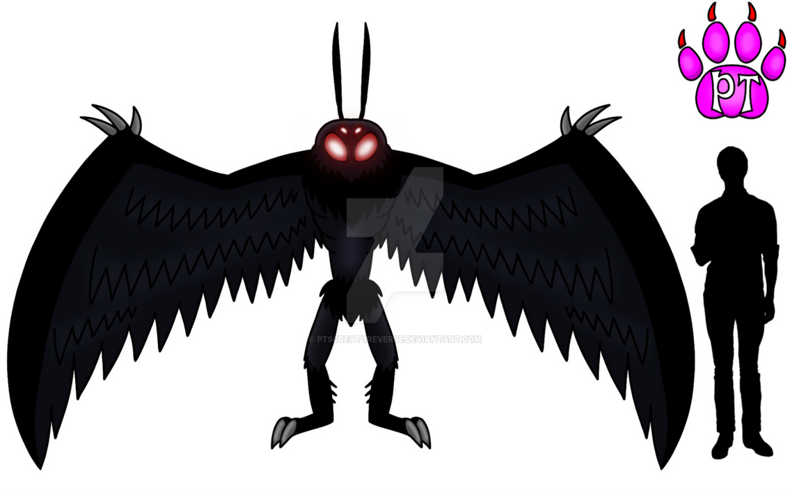Mothman by PTsCreatureVerse on DeviantArt