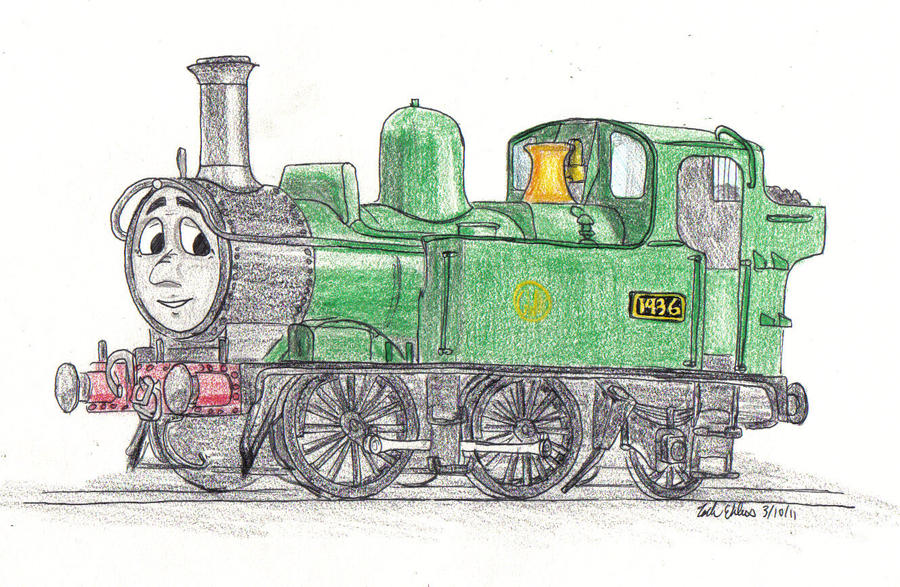 Gwr Rws Characters Oliver the Western Engine by NSL714 on DeviantArt