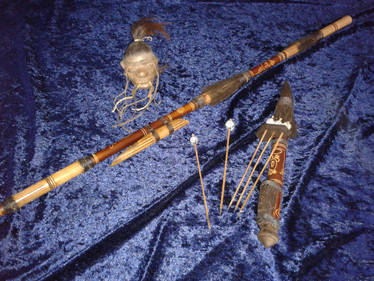 Bolivian Blowpipe with  quiver and arrows 3