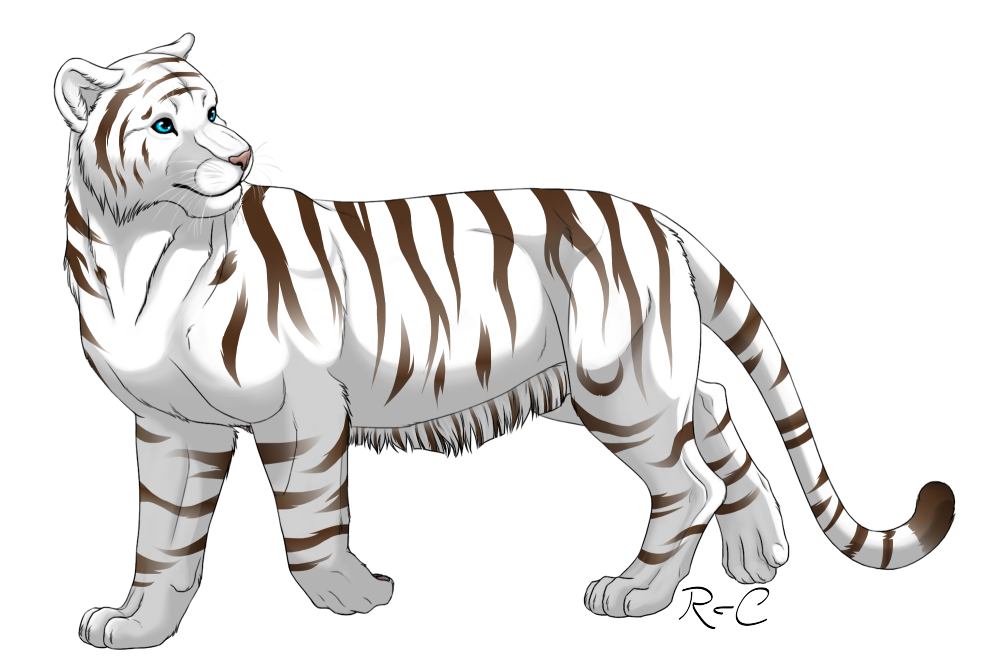 White Tiger by DarkRika on DeviantArt