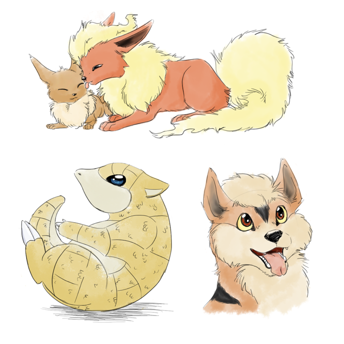 Pokemon doodles