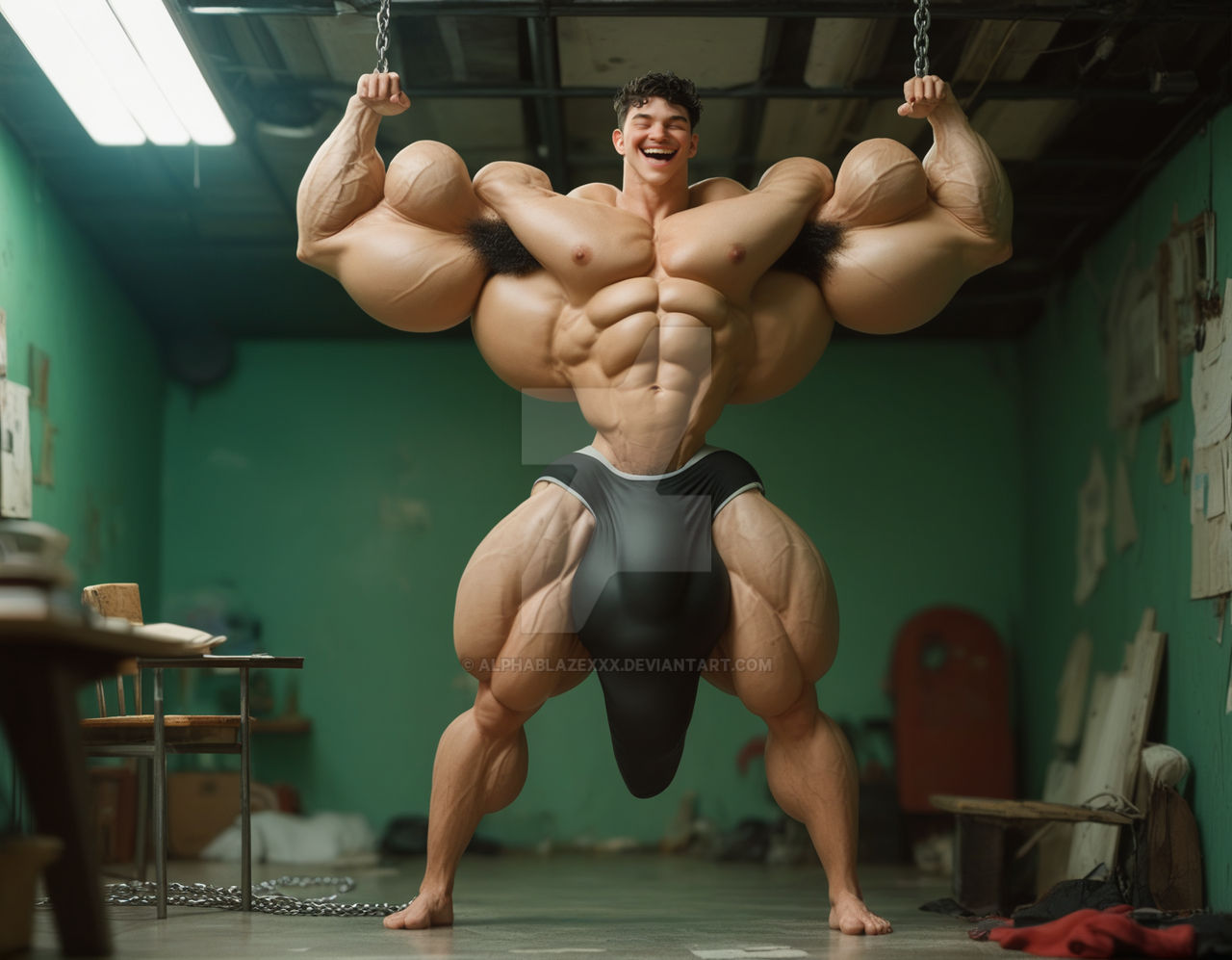 Deviantart Bodybuilder Therapy Bodybuilder by AlphaBlazeXXX on DeviantArt