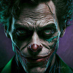 Willem Dafoe as the Joker