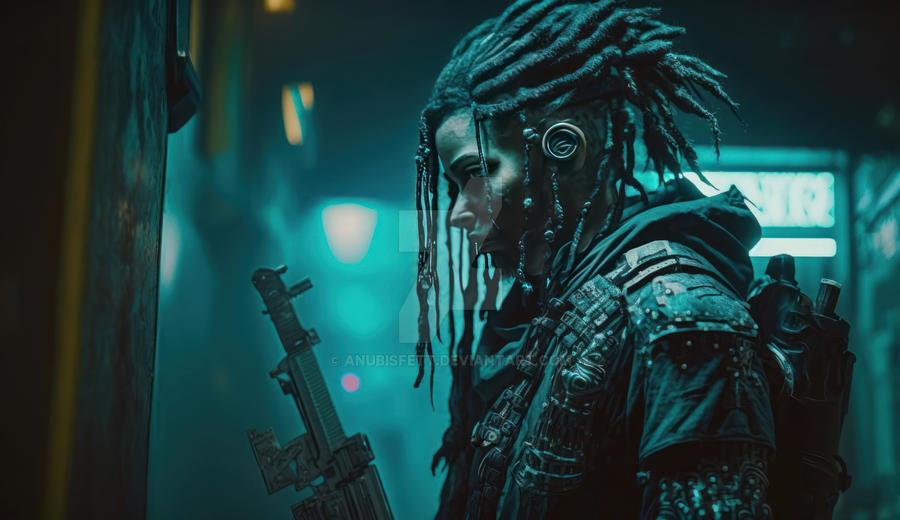 Ryoshi - Cyberpunk Resistance Fighter 2 by anubisfett on DeviantArt