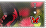 I love Butterflies stamp