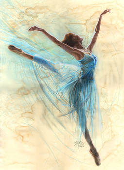 Blue Ballerina