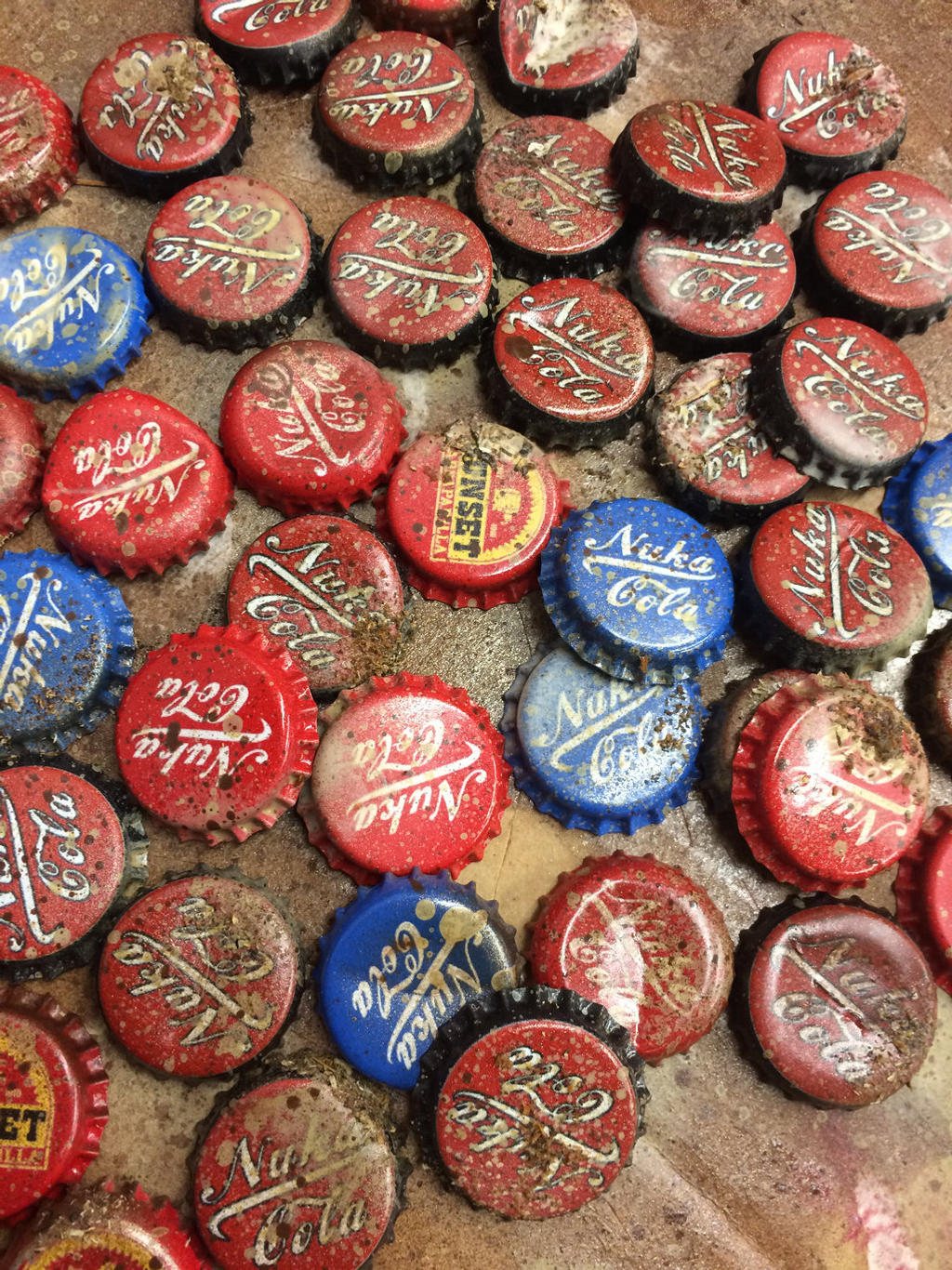 Fallout Caps By ElswaresProps On DeviantArt