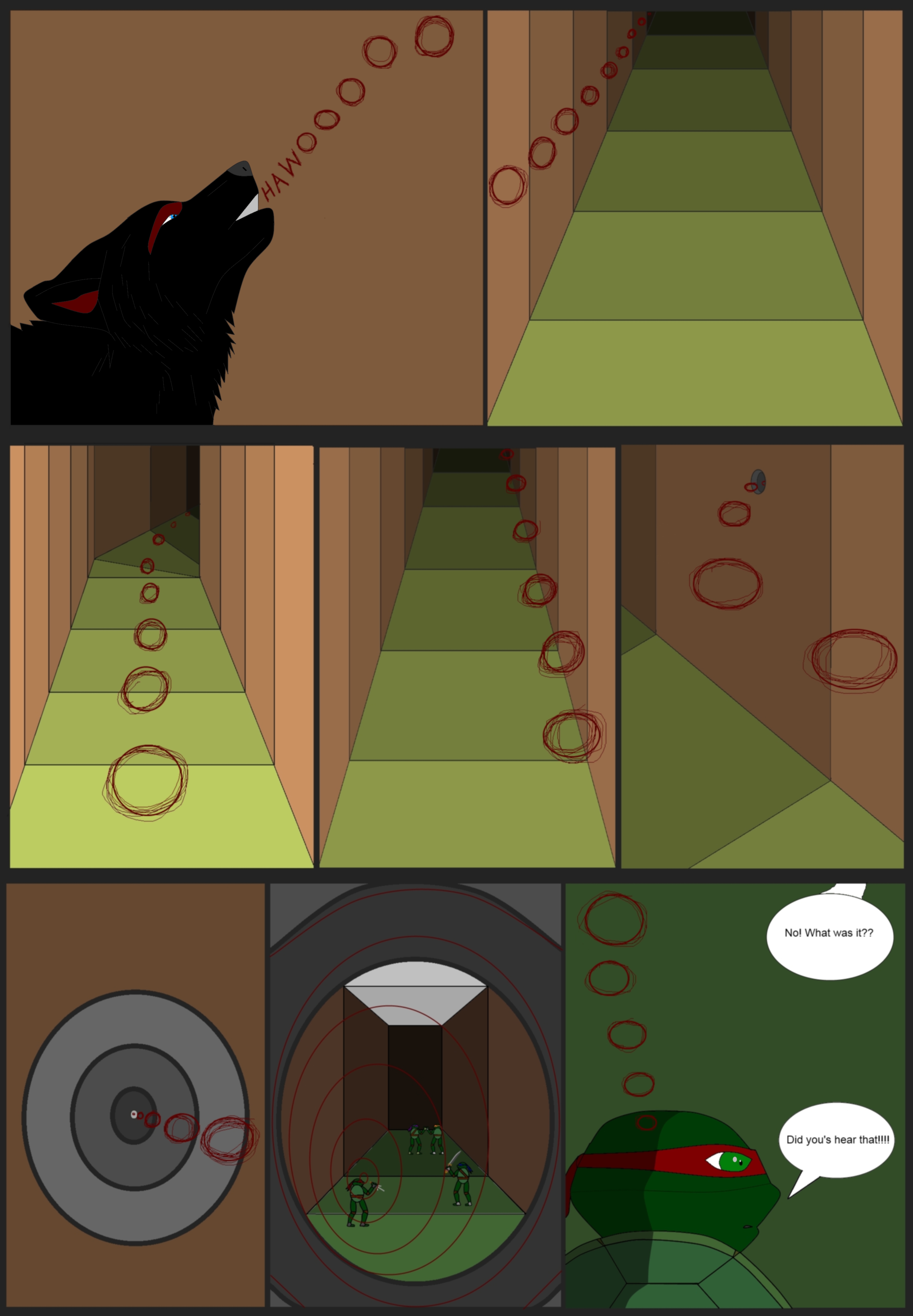 Alpha howling comic (still in working) by RaphaelForever on DeviantArt