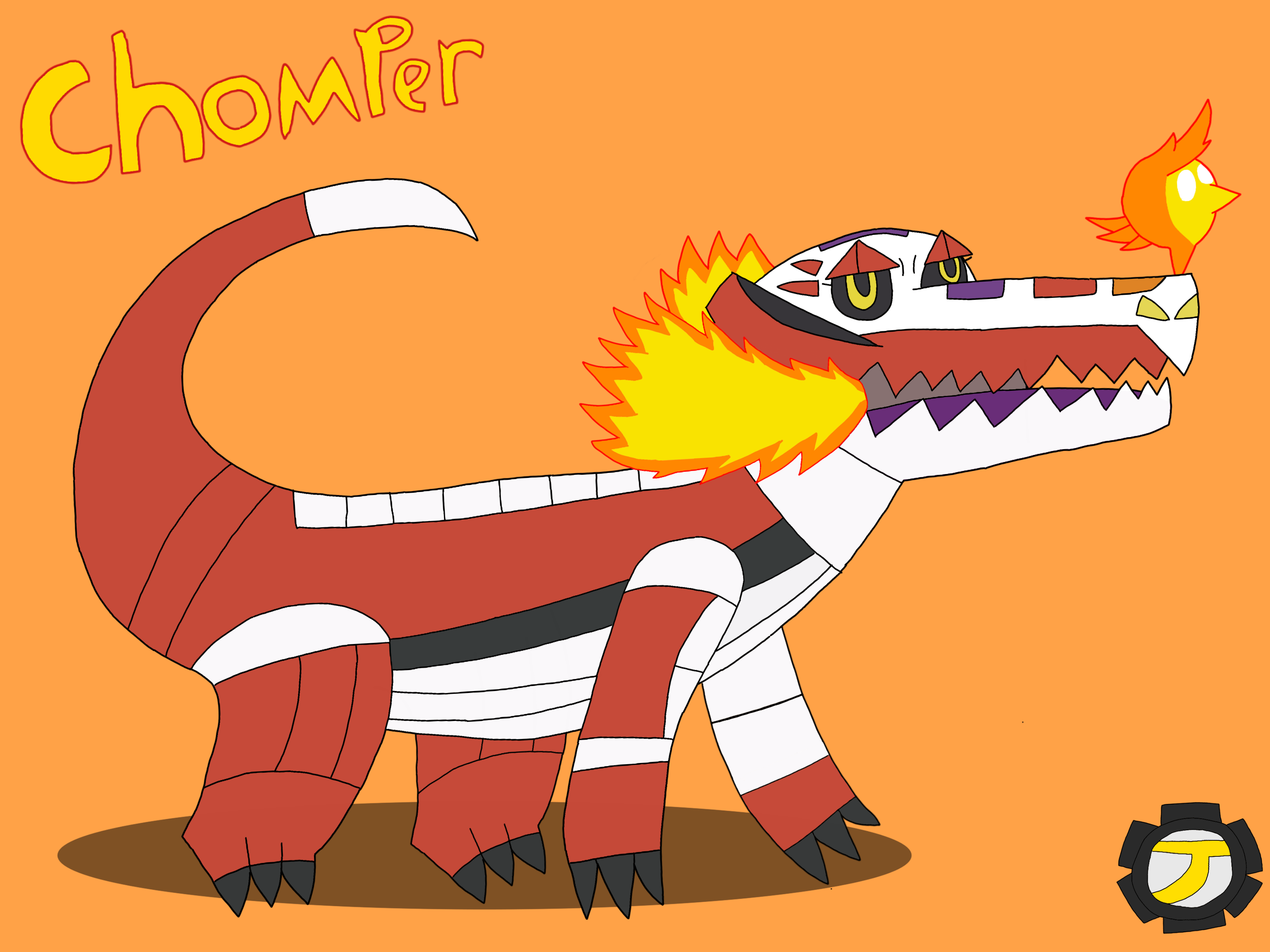 Chomper Muppet Chomper the Skeledirge by Jameswork on DeviantArt
