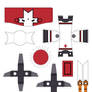 Castle Crasher Papercraft RED