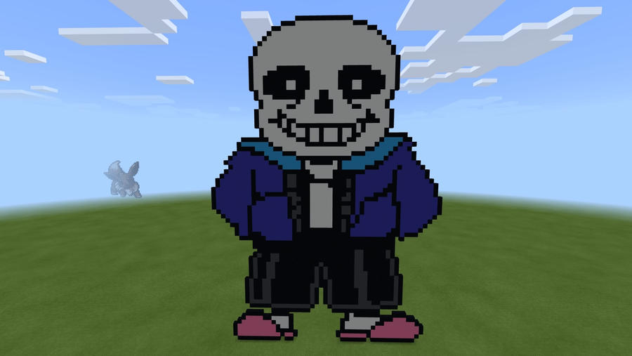Minecraft- Sans from Undertale by Sub-Scorpion03 on DeviantArt