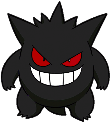 New shiny gengar by Daniellfc2003 on DeviantArt