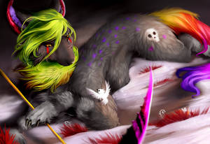 Lord Deathpain The III by AmoriRedwood Lord Deathpain The III by AmoriRedwood