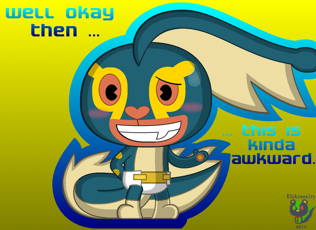 HTF Eelektross in an Adult Diaper by RhodyTheGliscor on DeviantArt
