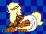 Poofy Arcanine by RhodyTheGliscor