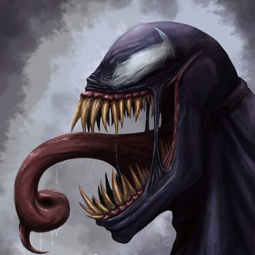 Venom Inverted Color Venom (Final Color Version) by Dee-Pathirana on DeviantArt