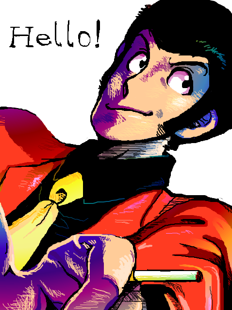 His Name Is... -Tegaki-