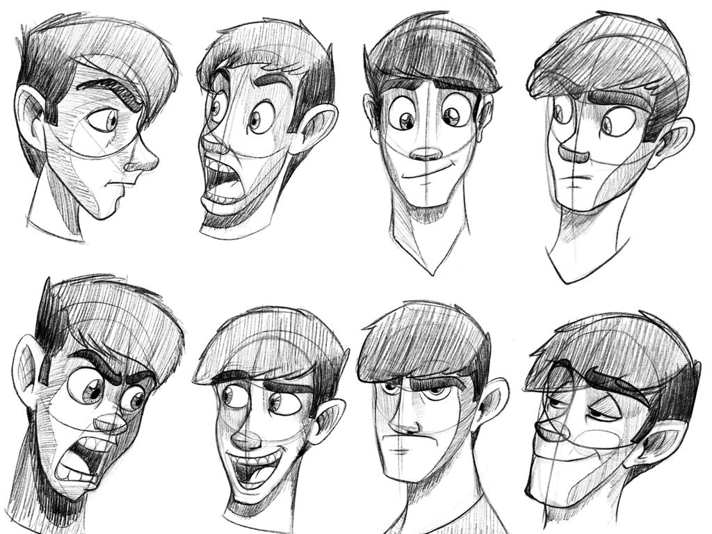 Character Design Facial Expressions! by stefanpavel on DeviantArt