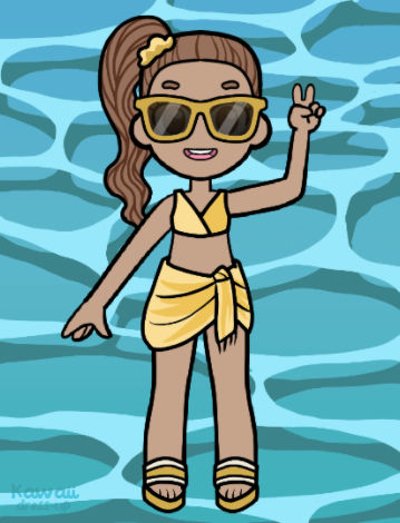 Cindy The Yellow Bikini Girl By VeronicaCartoons On DeviantArt cindy-the-yellow-bikini-girl-by-veronicacartoons-on-deviantart
