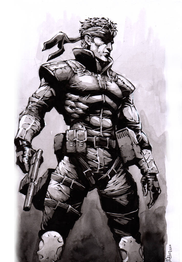 Solid Snake by JCRAlves on DeviantArt