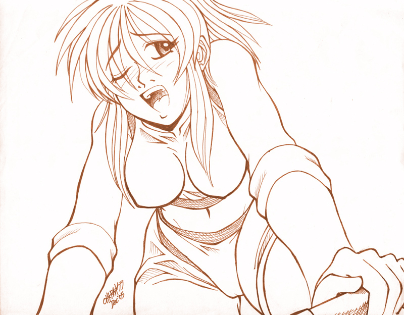 H-GAME SCREENSHOT 5 lineart