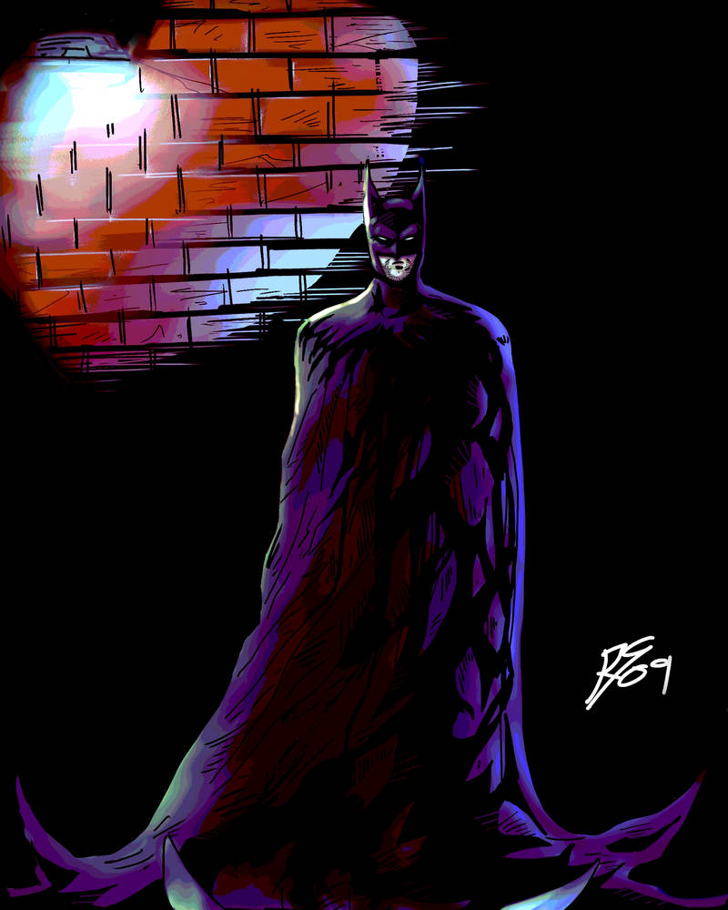 Batman in color by Richs-comics on DeviantArt