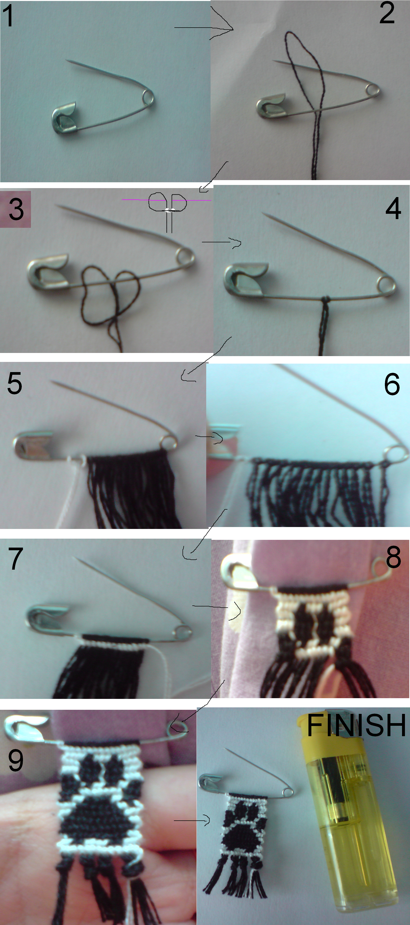 friendship bracelet tutorial