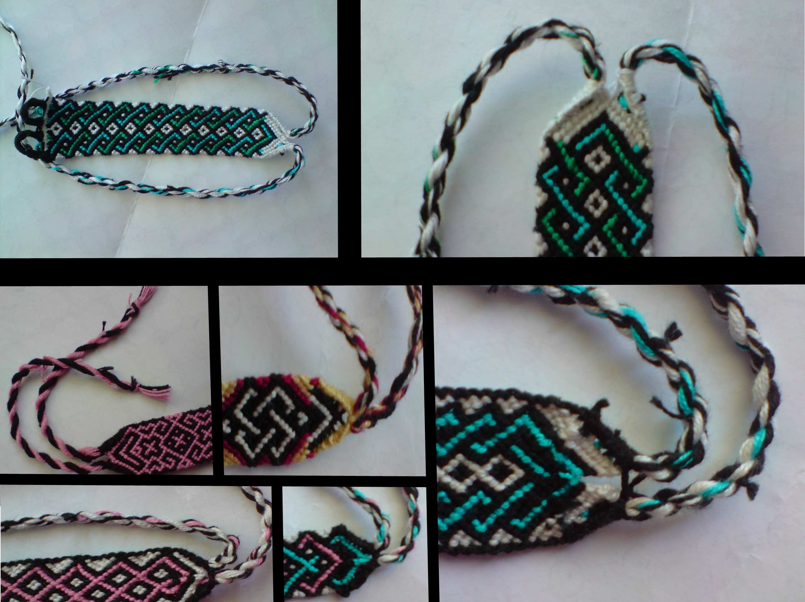 friendship bracelet tutorial 3