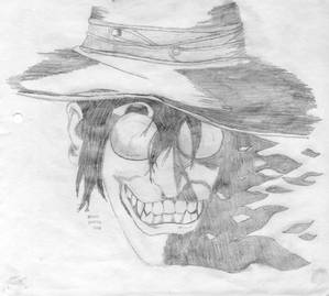 Alucard (face) from Hellsing