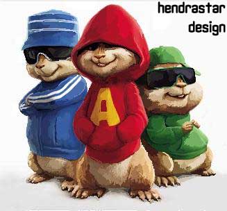 Chipmunks Vector