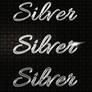 Add-ons - 8 Luxury Silver Text Styles PSD