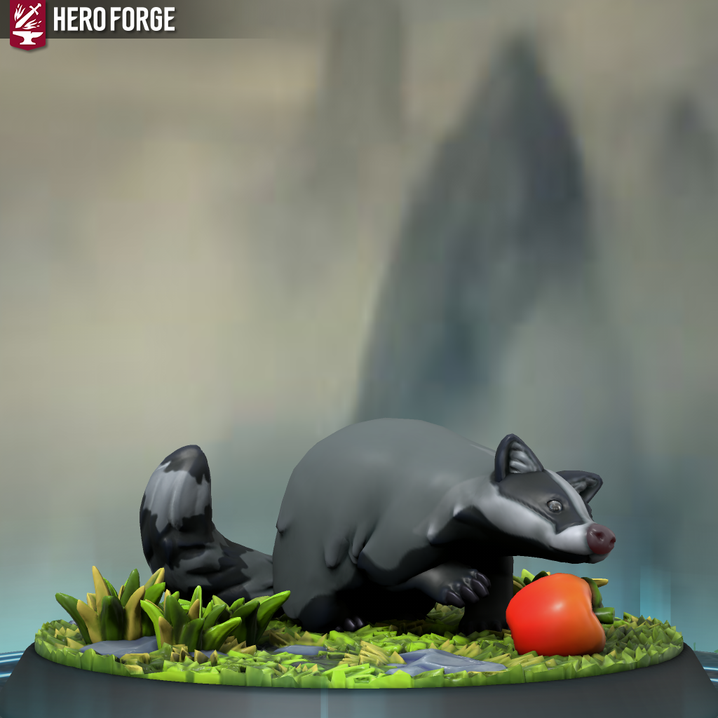 Heroforge Raccoon Raccoon by Anathefox19 on DeviantArt