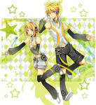 Kagamine Twins -Append- by rhymebox