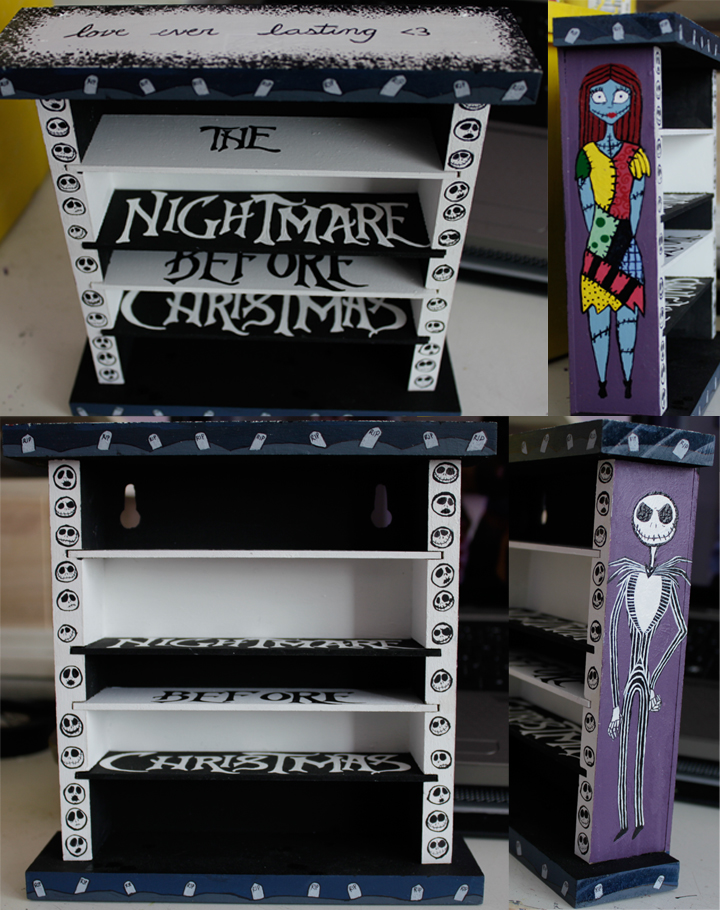 Nightmare Before Xmas Shelves