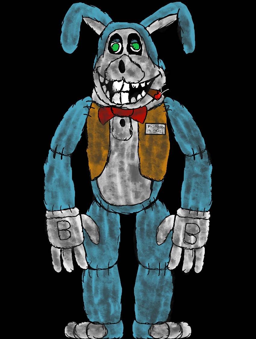 Boney Rabbit Showbiz Bon the Rabbit by theonewithdoggo on DeviantArt