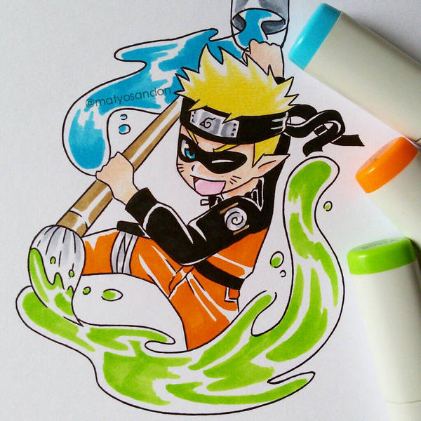Naruto-desenho by Marylanay on DeviantArt