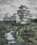 Himeji Castle by VerdantStrike