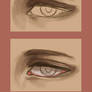 Semi-Realistic Eye Process